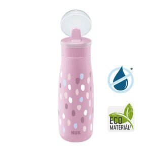 Dojčenská fľaša na kŕmenie s motívom . 450 ml, 12+ m, ružová – pohodlnejšie kŕmenie a pitie