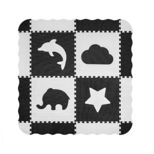Penové puzzle podložka ohrádka Milly Mally Jolly 2x2 Grey - MILLY MALLY