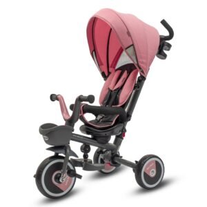 Detská trojkolka Baby Mix 5v1 RELAX 365° ružová - BABY MIX
