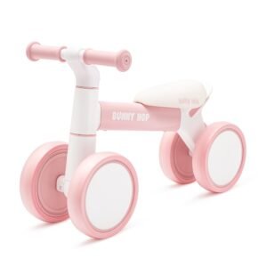 Detské odrážadlo Baby Mix Bunny Hop Ultralight ružové - BABY MIX