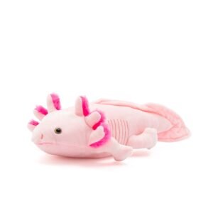 Plyšový axolotl Baby Mix 45 cm ružový - BABY MIX