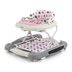 Detské chodítko s hojdačkou Milly Mally Patrol Plus Pastel Dots - MILLY MALLY