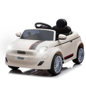 Elektrické autíčko Milly Mally Fiat 500e biele - MILLY MALLY