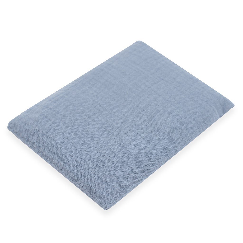 Hrejivý a chladiaci vankúšik s višňovými peckami 12×15 cm, modrá – pohodlie pri spánku a oddychu