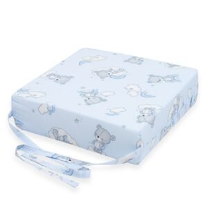 Detský podsedák na stoličku New Baby BASIC Bear blue - NEW BABY
