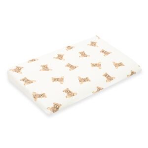 Klinový vankúš pre bábätko Mušelínový - 59x37cm bear 59×37 cm – pohodlie pri spánku a oddychu