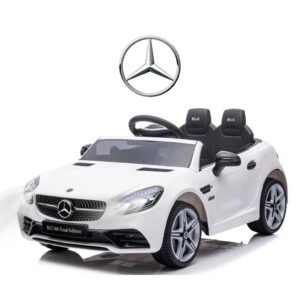 Elektrické autíčko Milly Mally Mercedes-Benz SLC White - MILLY MALLY