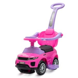 Detské hrajúce vozítko 3v1 Baby Mix Plus ružové - BABY MIX