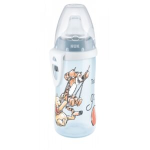 Detský vankúš fľaša Active Cup Disney Medvedík 300 ml, modrá – pohodlie pri spánku a oddychu