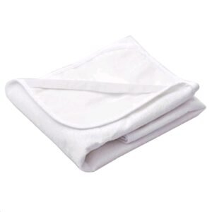 Nepremokavá podložka pre bábätko s motívom 50x70 50×70 cm, biela – ochrana pri prebaľovaní