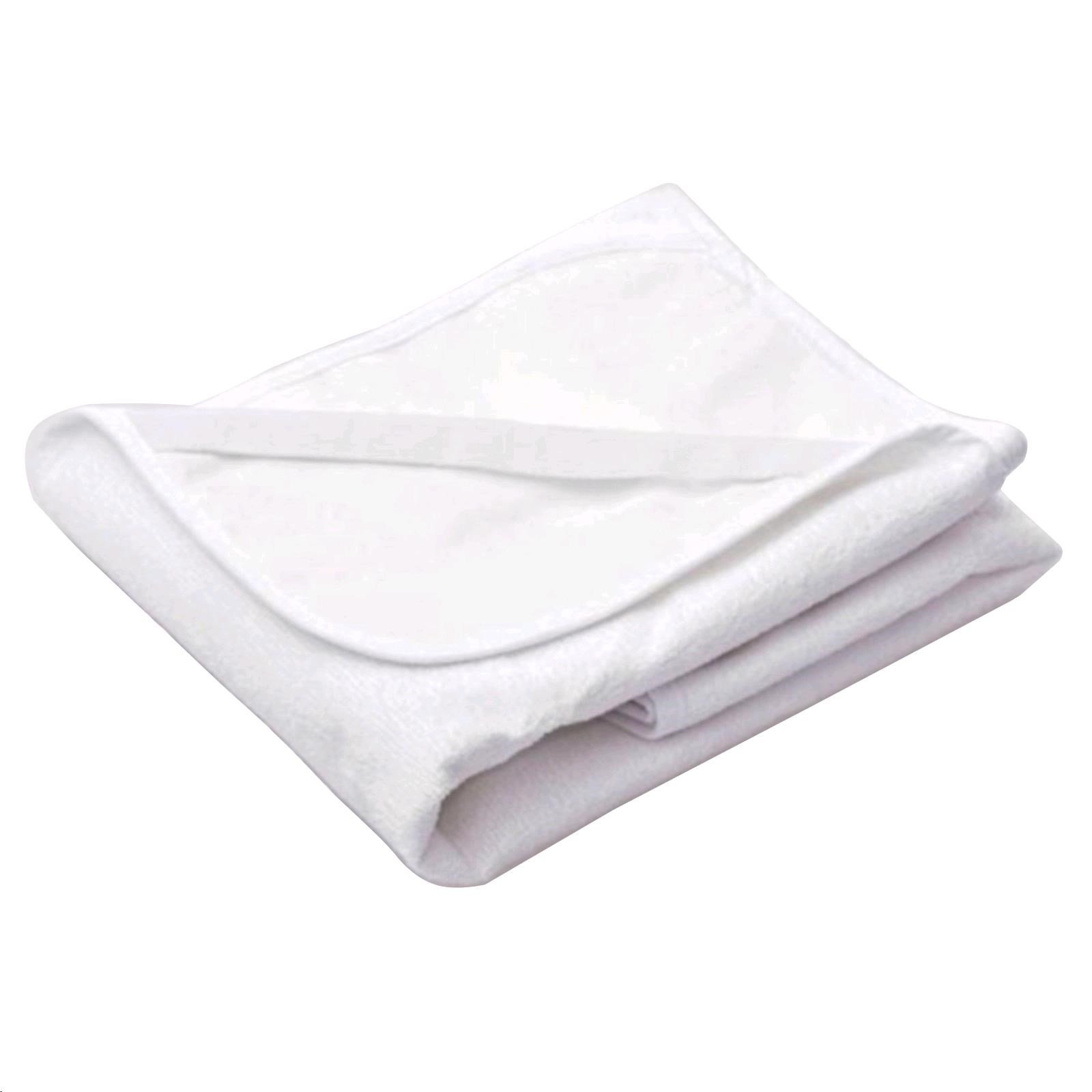 Nepremokavá podložka pre bábätko s motívom 50x70 50×70 cm, biela – ochrana pri prebaľovaní