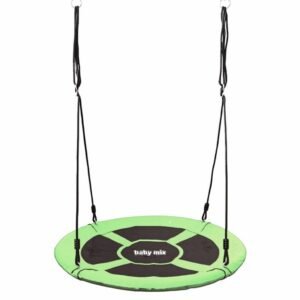 Hojdací kruh bocianie hniezdo 100 cm Baby Mix zelený - BABY MIX
