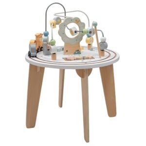 Drevený multifunkčný stolček Montessori Baby Mix - BABY MIX