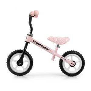 Detský balančný bicykel Milly Mally Dragon pink - MILLY MALLY