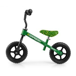 Detský balančný bicykel Milly Mally Dragon green - MILLY MALLY