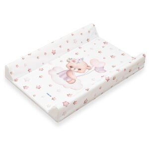 Prebaľovacia podložka Baby Mix Medvedík 47x70cm ružová - BABY MIX