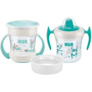 Detský 360° hrnček na učenie pitia s motívom Cups neutral 160 ml, 360 ° – jednoduchší prechod na samostatné pitie