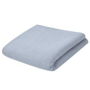 Mäkká detská deka 70×100 cm, sivá – do kočíka, postieľky aj na oddych