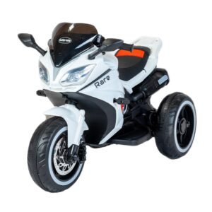 Detská elektrická motorka Baby Mix Rare biela (Poškodený obal) - BABY MIX