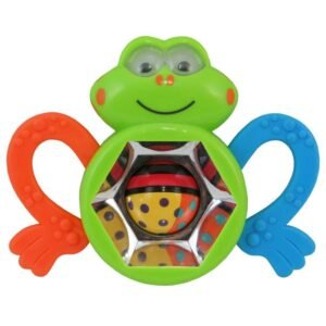 Detská hrkálka Baby Mix žabka - BABY MIX