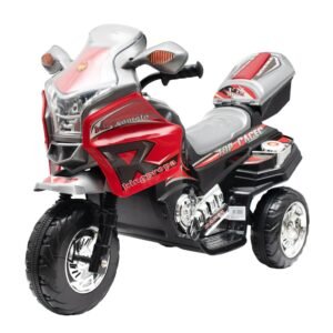 Detská elektrická motorka Baby Mix RACER červeno-čierna - BABY MIX