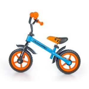 Detské odrážadlo kolo Milly Mally Dragon orange-blue - MILLY MALLY