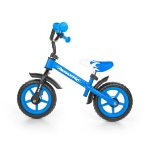 Detské odrážadlo kolo Milly Mally Dragon blue - MILLY MALLY