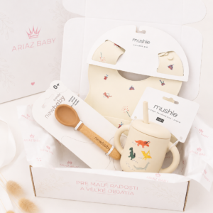 BabyBox Prvé papanie - darčekový box pre bábätko / Chlapček