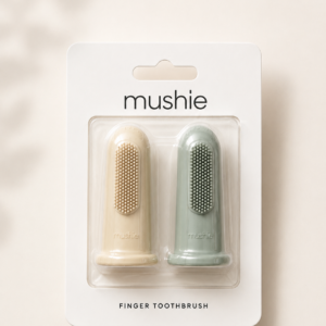 SILIKÓNOVÉ ZUBNÉ KEFKY NA PRST MUSHIE