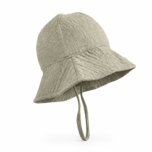Dojčenský mušelínový klobúčik - New Baby linen
