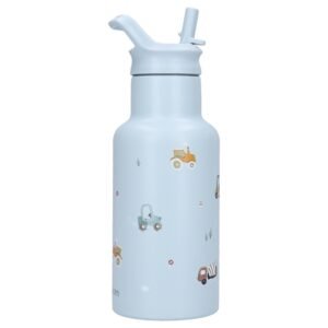 Fľaša cyklistická 350 ml KIDZROOM Little Story Blue