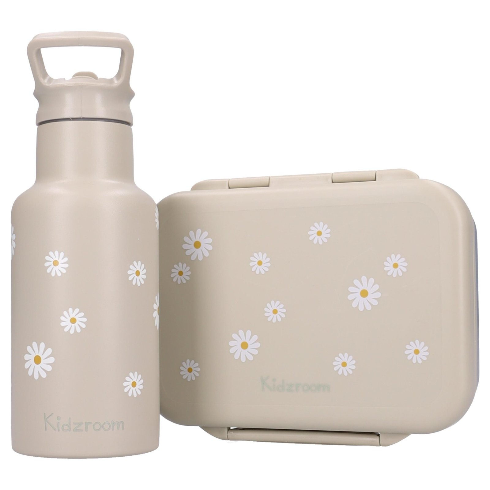Fľaša cyklistická 350 ml KIDZROOM Nostalgia Beige – Obrázok 3