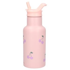 Fľaša cyklistická 350 ml KIDZROOM Secret Garden pink